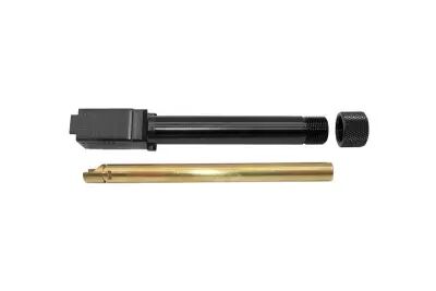 *** Glock 17 Gen4 (T.Marui) CNC Steel Tactical Outer Barrel (-M14