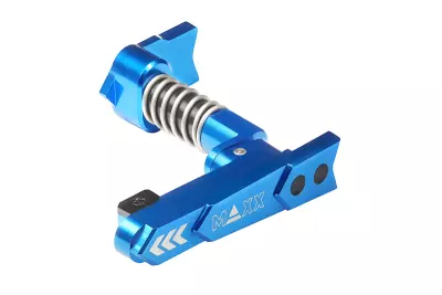 *** Maxx Model magazine catch Advanced CNCAluminium Style A (bleu)
