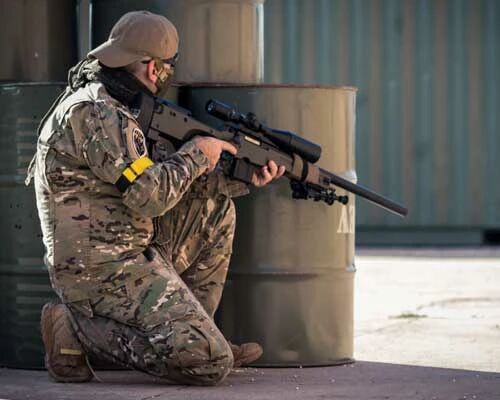 Juego de airsoft de b�squeda y destrucci�n