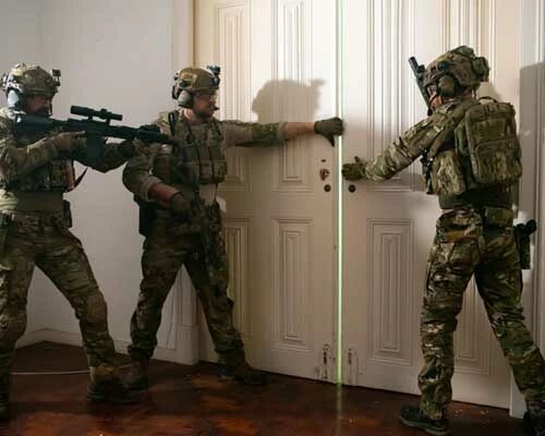 Milsim target capture airsoft game