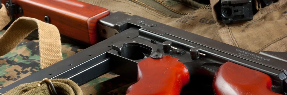 Thompson replica from the Second World War 