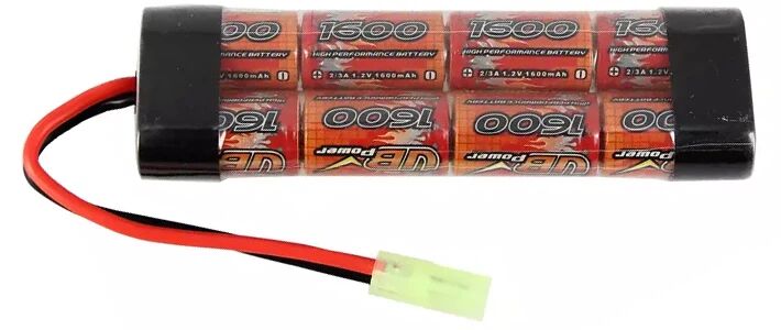 Battery NiMH 9.6v 1600mAh type Mini VB<br />  