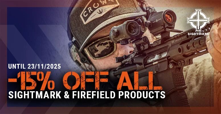 - 15% ALL OFF ON ALL SIGHTMARK & FIREFIELD PRODUCTS