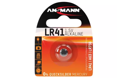 Alkaline Battery LR41 1.5V Ansmann