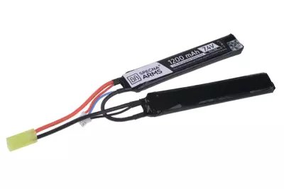 Double Stick 7.4V 1200mAh 15/30C Specna Arms LiPo Battery