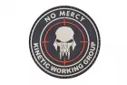 Patch PVC NO MERCY KINETIC WORKING GROUP Black GFC
