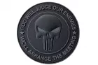 PVC Patch God Will Judge Our Enemies Black GFC