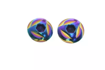 Rainbow screw set for GBB COWCOW Hi-Capa grip