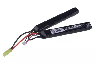 Double Stick 7.4V 2000mAh 15/30C LiPo battery Specna Arms