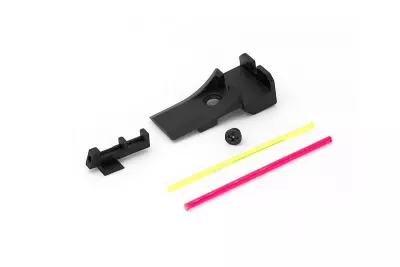 Set of Front & Rear CNC Ver.2 Fibre Sights for Hi-Capa 5.1 GBB Tokyo Marui AIP