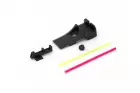 Set of Front & Rear CNC Ver.2 Fibre Sights for Hi-Capa 5.1 GBB Tokyo Marui AIP