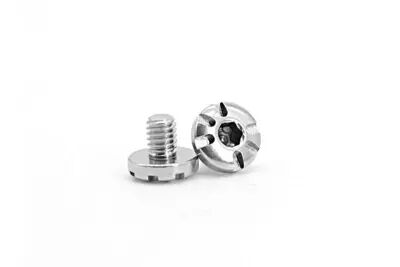 CNC screw set Type 4 Silver for Hi-Capa GBB Tokyo Marui AIP