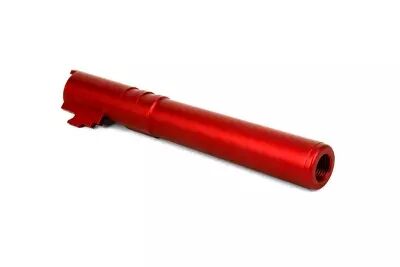 Outer Barrel Alu Ver.2 Threaded Red Hi-Capa 5.1 GBB Marui AIRSOFT MASTERPIECE