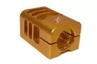 Compensator 2 Cut A Style CNC Gold Glock Marui WIITECH