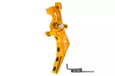 CNC SPEED Advanced aluminium trigger for M4 Style B Gold Maxx Model