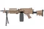 Replica FN Herstal Minimi MK46 Polymer DE A&K AEG