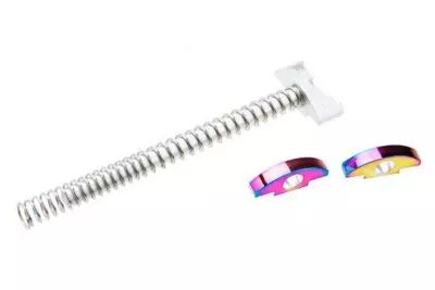 Set Guide Rod Aluminium Silver for AAP01 AAC COWCOW