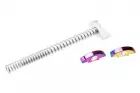 Set Guide Rod Aluminium Silver for AAP01 AAC COWCOW
