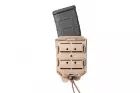 Rigid magazine holder Bungy 8BL Tan for M4 / AR15 VEGA HOLSTER magazine
