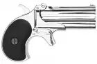 Derringer Double Barrel Full metal Silver MAXTACT