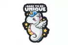 Patch PVC Dare To Be Unique COLOR JTG