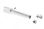 Outer Barrel 2 Way Non-recoil Silver for Glock 19 Marui Nine Ball