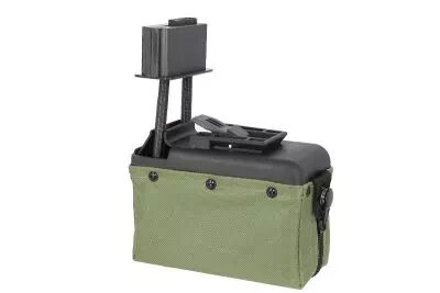 Ammo Box Mini 1500 bbs M249 OD A&K