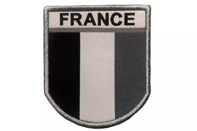 Embroidered patch FRANCE Gris A10 Equipment