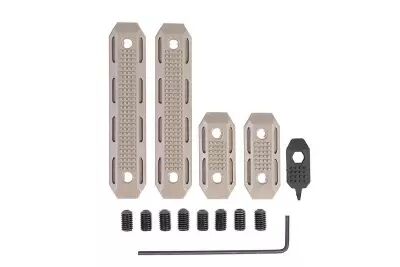 Set Rail Cover M-LOK EP Dark Earth PTS