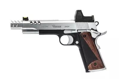 1911 MEU CS Defender Pro BDS Silver / Black VORSK Gas