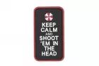 Patch PVC Keep Calm And Shoot GFC