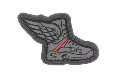 Patch PVC Limited WINGED BOOTS GREY RED 5.11