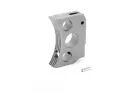 Trigger aluminium type E long silver for Hi-Capa GBB Marui AIP