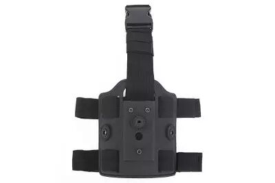 Black thigh plate compatible with Amomax / Cytac WOSPORT