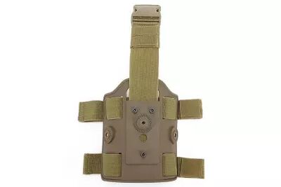 Tan thigh plate compatible with Amomax / Cytac WOSPORT