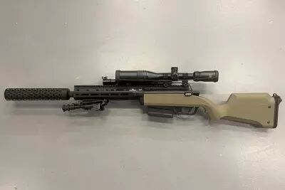 Replica Striker AS02 Tan Carbon HPA Wolverine Custom