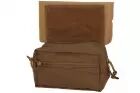 Sub Abdominal Velcro Pocket Tan WOSPORT