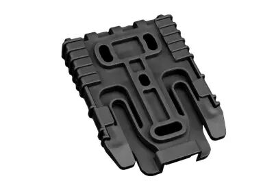 Black quick release attachment set for Amomax Cytac tactical holster WOSPORT