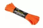 Paracorde 550 15m reflective Neon Orange Atwood Rope MFG