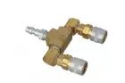 Amped Airsoft dual US Y input HPA adapter
