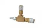 Amped Airsoft US L dual input HPA adapter