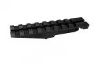 Aluminium CNC rear sight rail for AKM Marui GBBR WIITECH