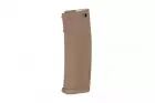 Mid-cap 125 ball magazine S-Mag Tan for M4 Specna Arms