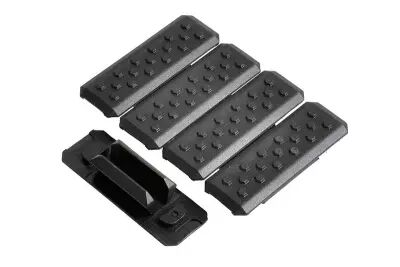 Pack of 5 V1 M-Lok rail covers Strike Industries Black