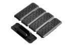 Pack of 5 V1 M-Lok rail covers Strike Industries Black