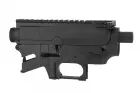 Spartan black metal body for M4 AEG MAC Airsoft