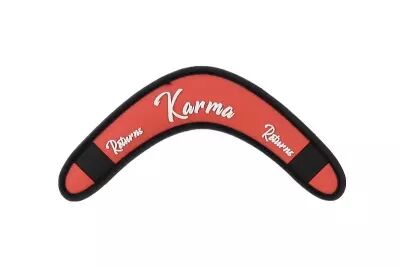 Patch PVC Karma Returns Red JTG