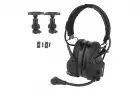 Tactical helmet GEN6 Headset type AMP Black WOSPORT