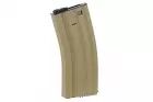 Hi-cap 300 ball metal magazine Tan for M4 Specna Arms