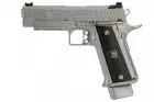 Hi-capa 4.3 Salient Arms 2011 DS Silver EMG (AW Custom) Gas
